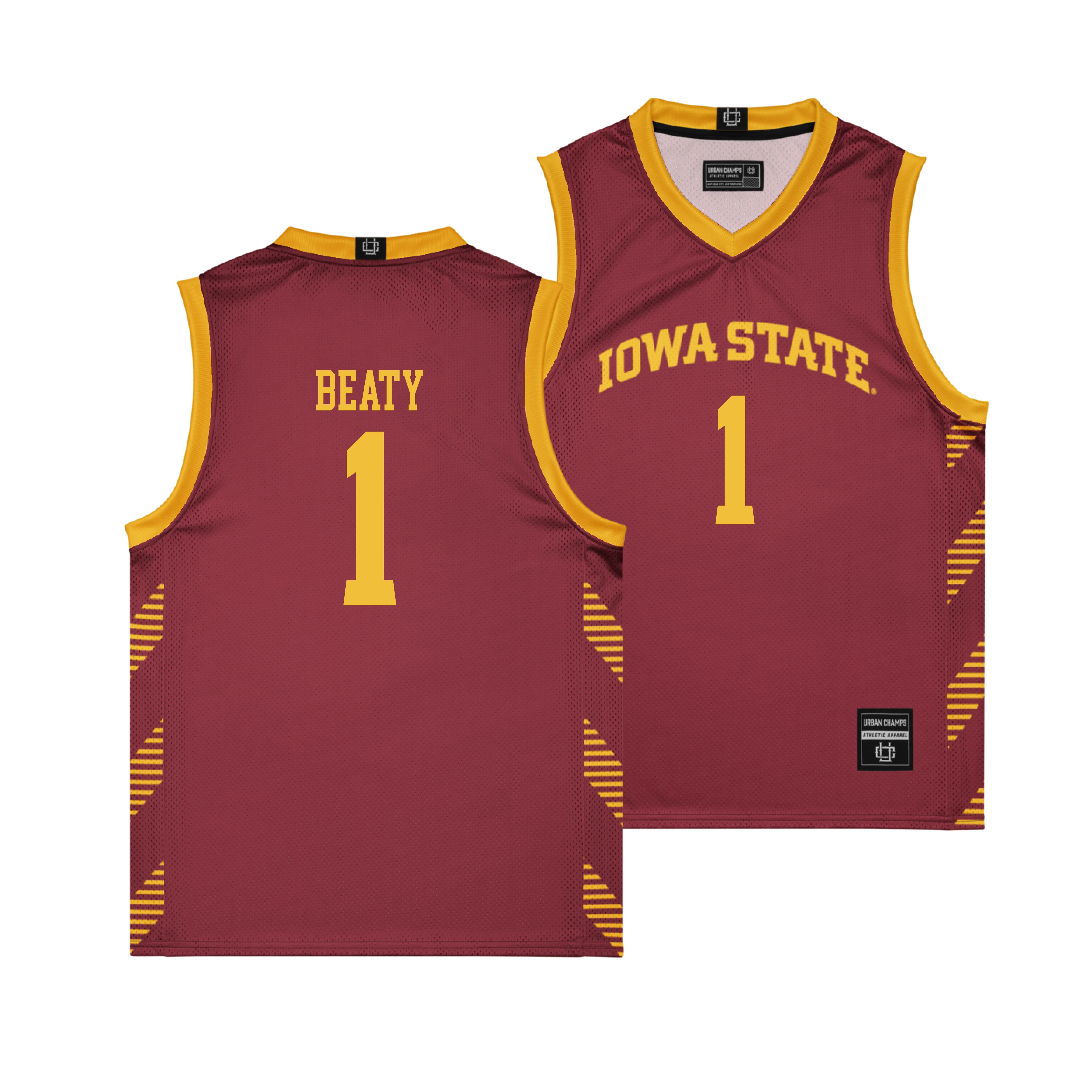 Iowa State Women's Basketball Crimson Jersey  - Reese Beaty