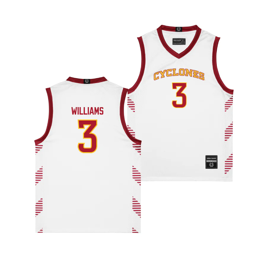 Iowa State Women's Basketball White Jersey - Alisa Williams