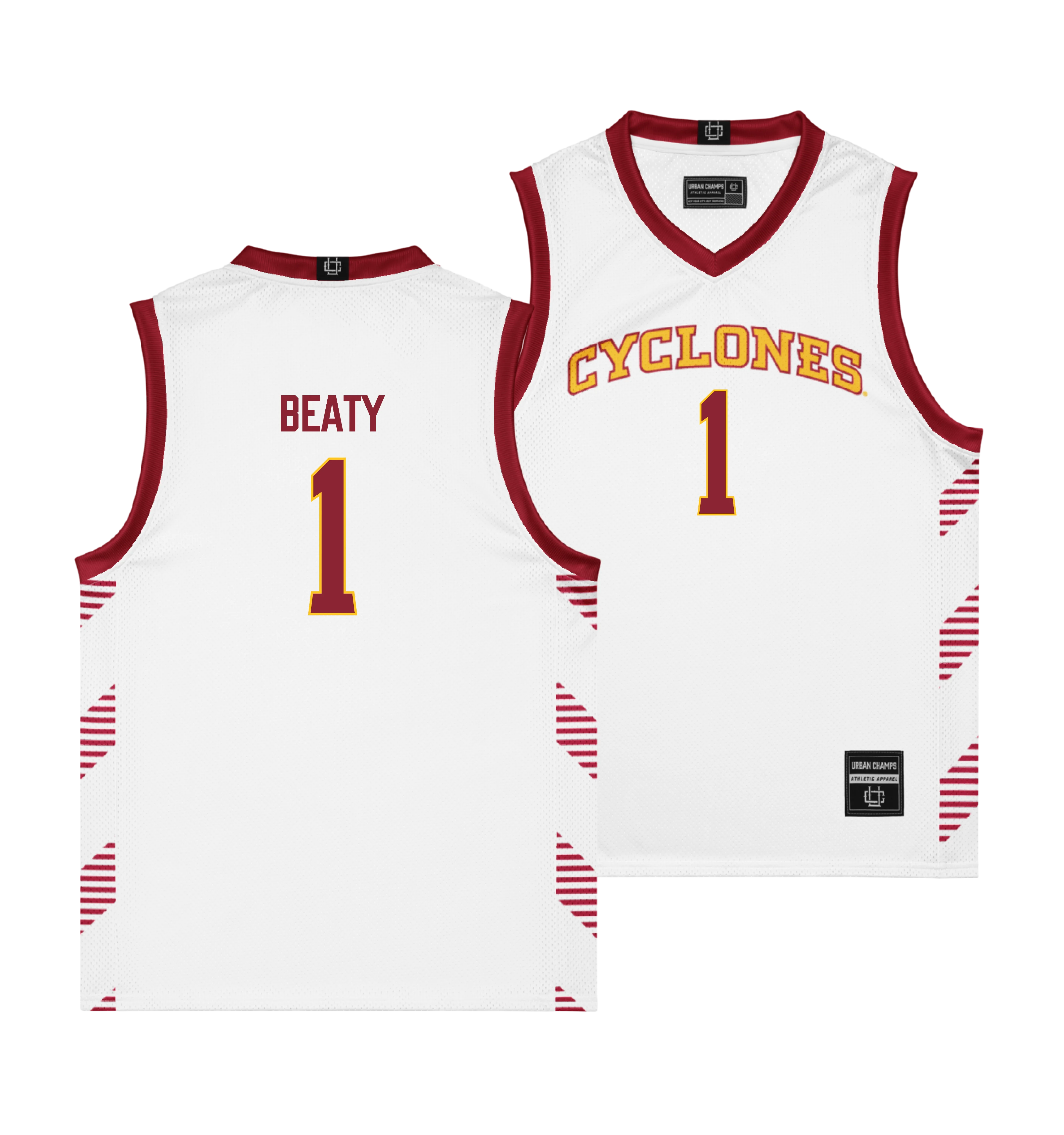 Iowa State Women's Basketball White Jersey  - Reese Beaty