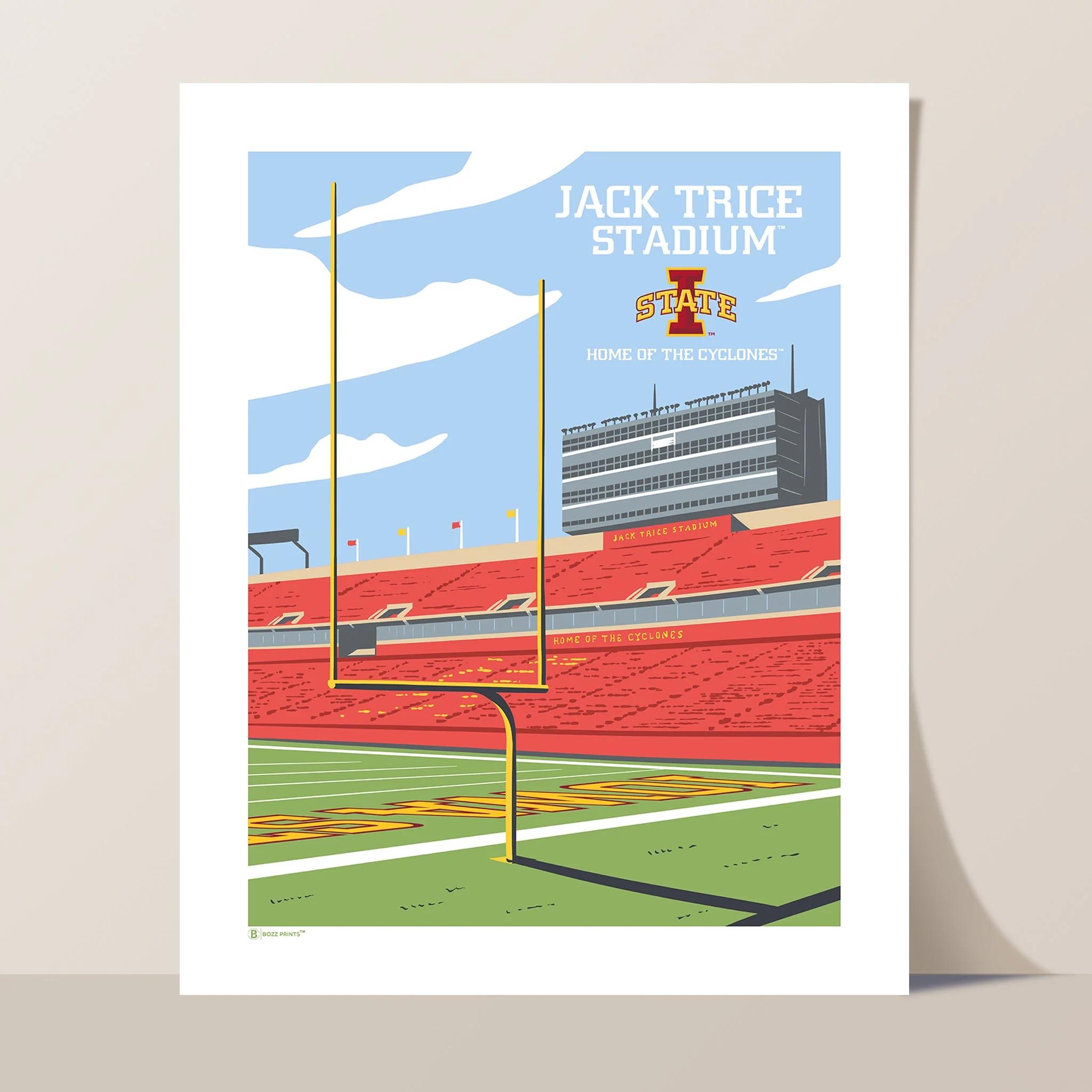 Jack Trice Stadium Endzone Print - Image 3