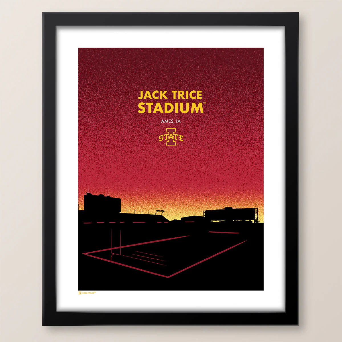 Jack Trice Stadium Landmark Print - Image 2