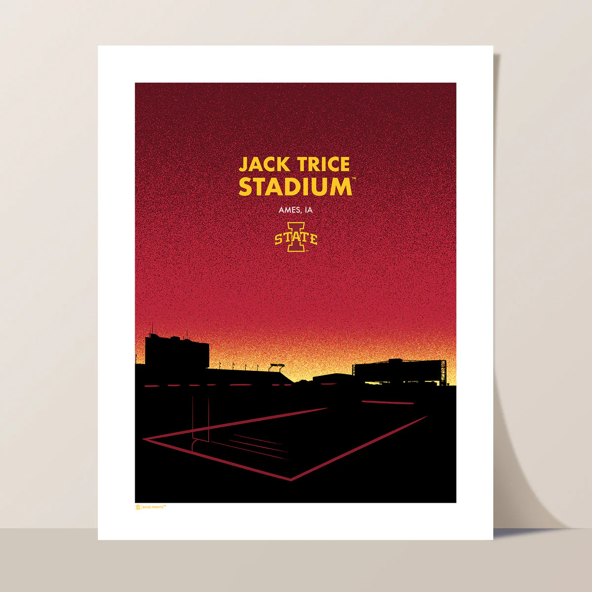 Jack Trice Stadium Landmark Print - Image 3