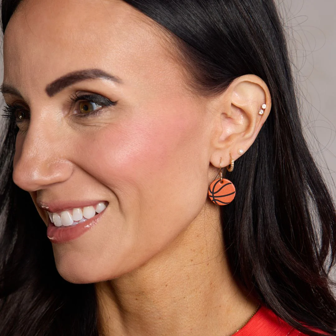 Mini Slam Dunk Earrings - Image 2