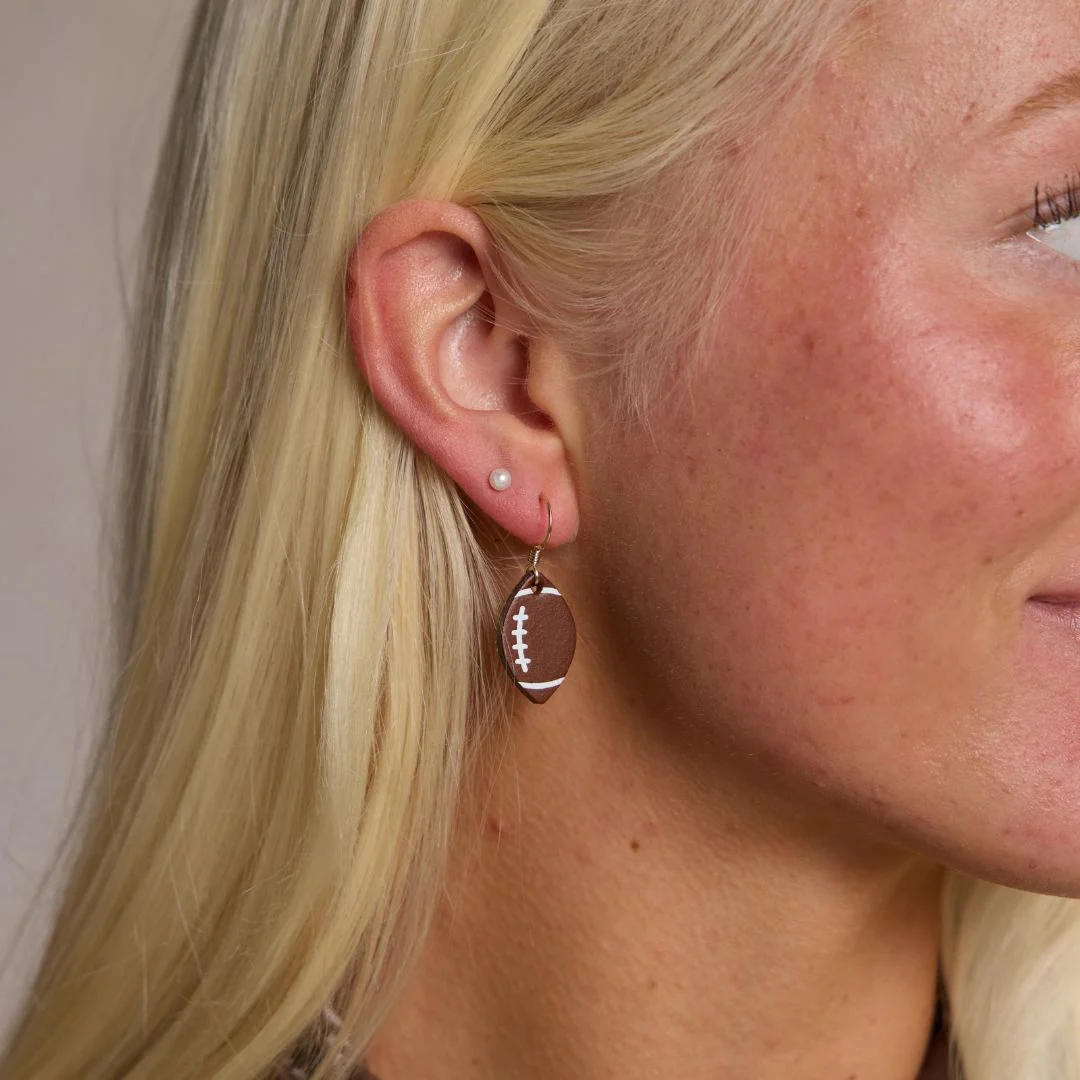Mini Touchdown Earrings - Image 2