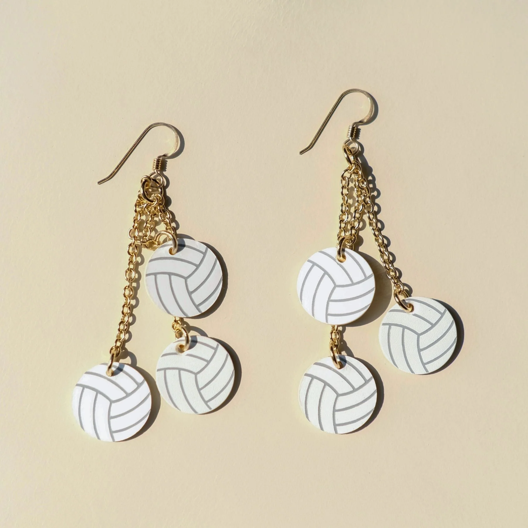 Now Serving Volleyball Earrings