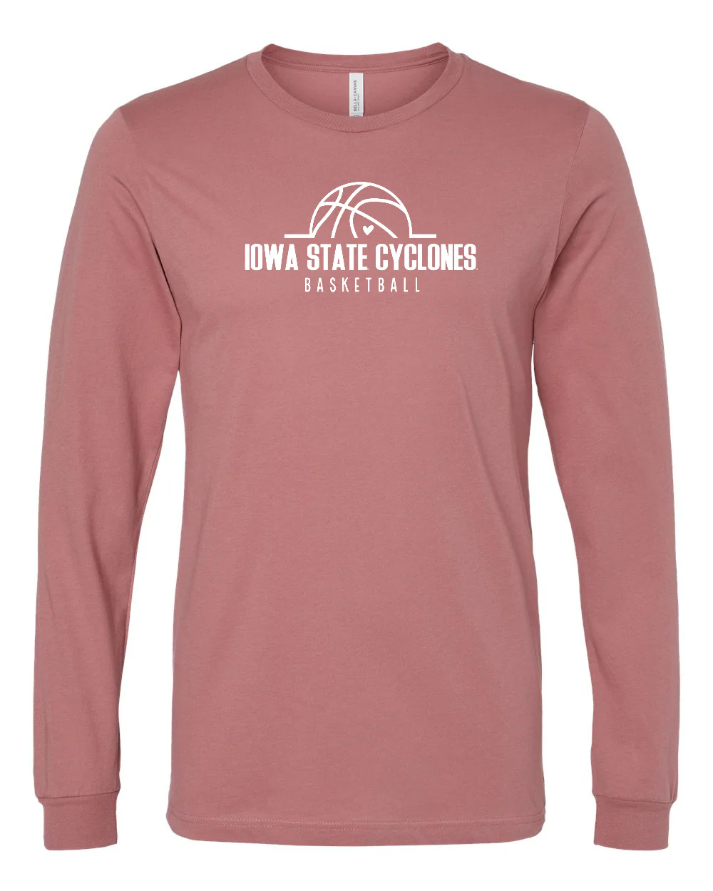 Pink - Iowa State Basketball - Long Sleeve T-Shirt - Image 3
