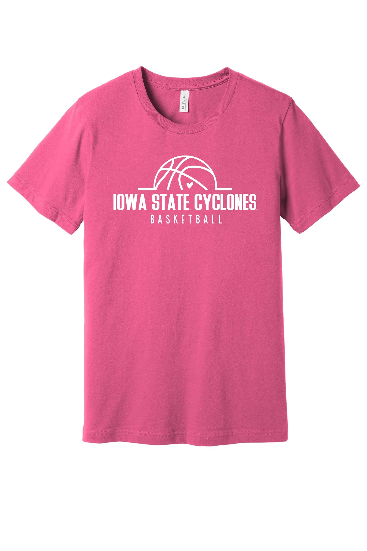 Pink - Iowa State Basketball - Short Sleeve Tee - Image 3