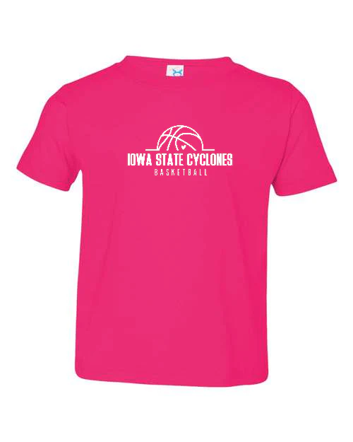 Pink - Iowa State Basketball - Toddler T-Shirt - Image 5