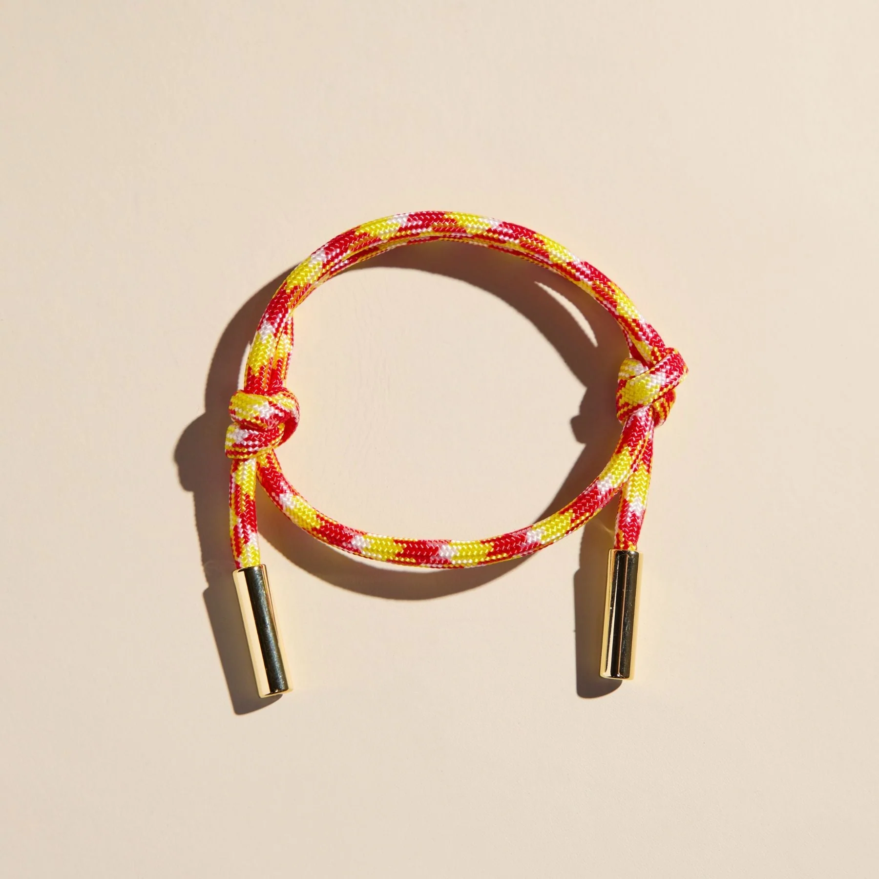 Red & Yellow Cord Bracelet