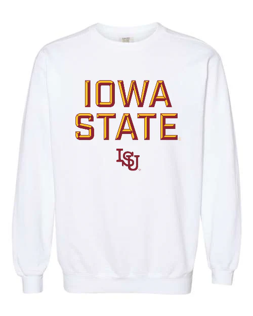 Retro Iowa State Pigment-Dyed Crewneck Sweatshirt
