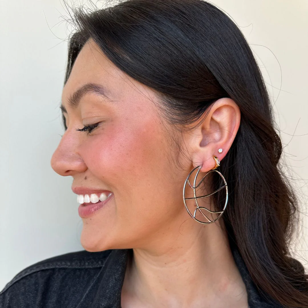 Silver Basketball Hoops - Image 2