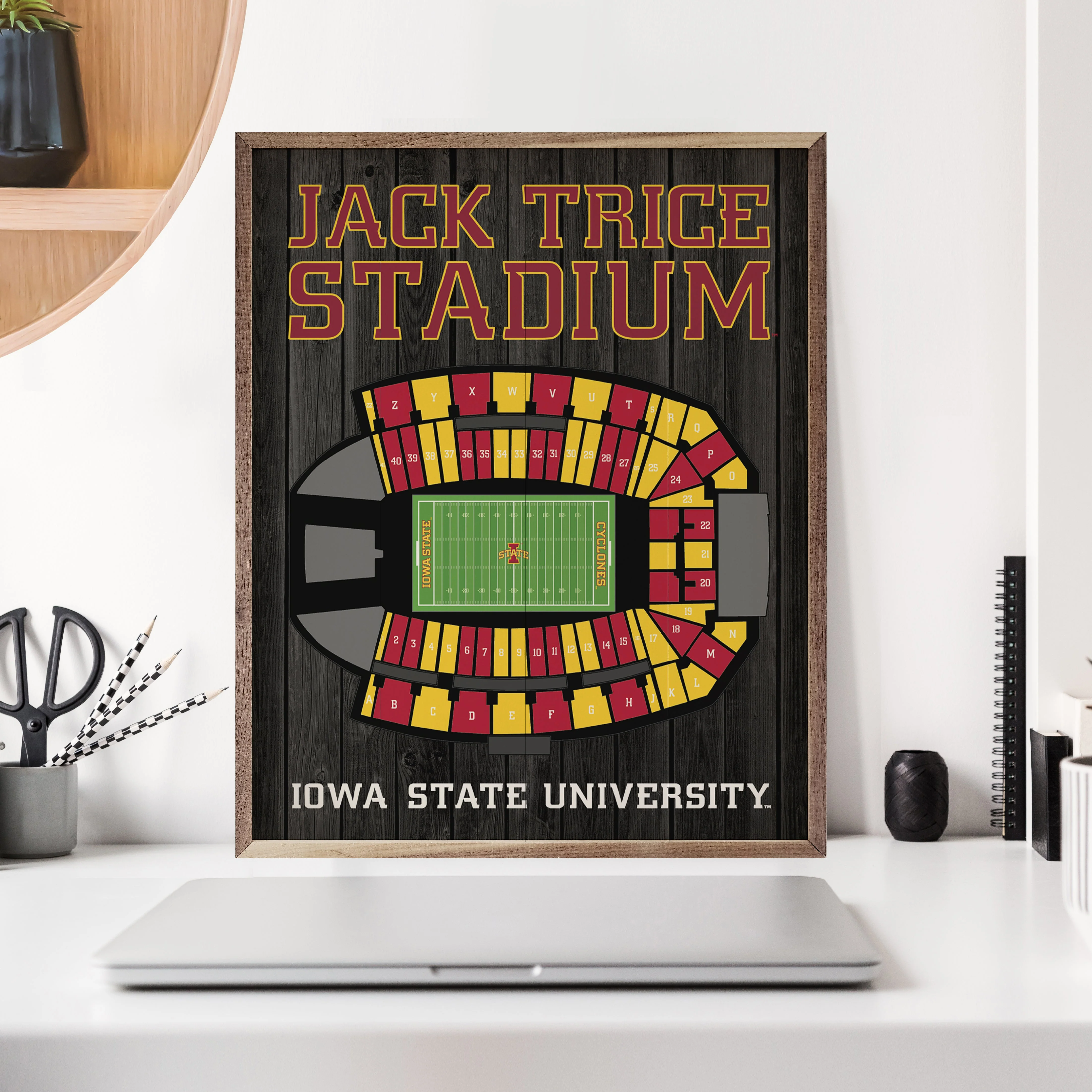 Stadium Seating Football Iowa State University Black - Image 2