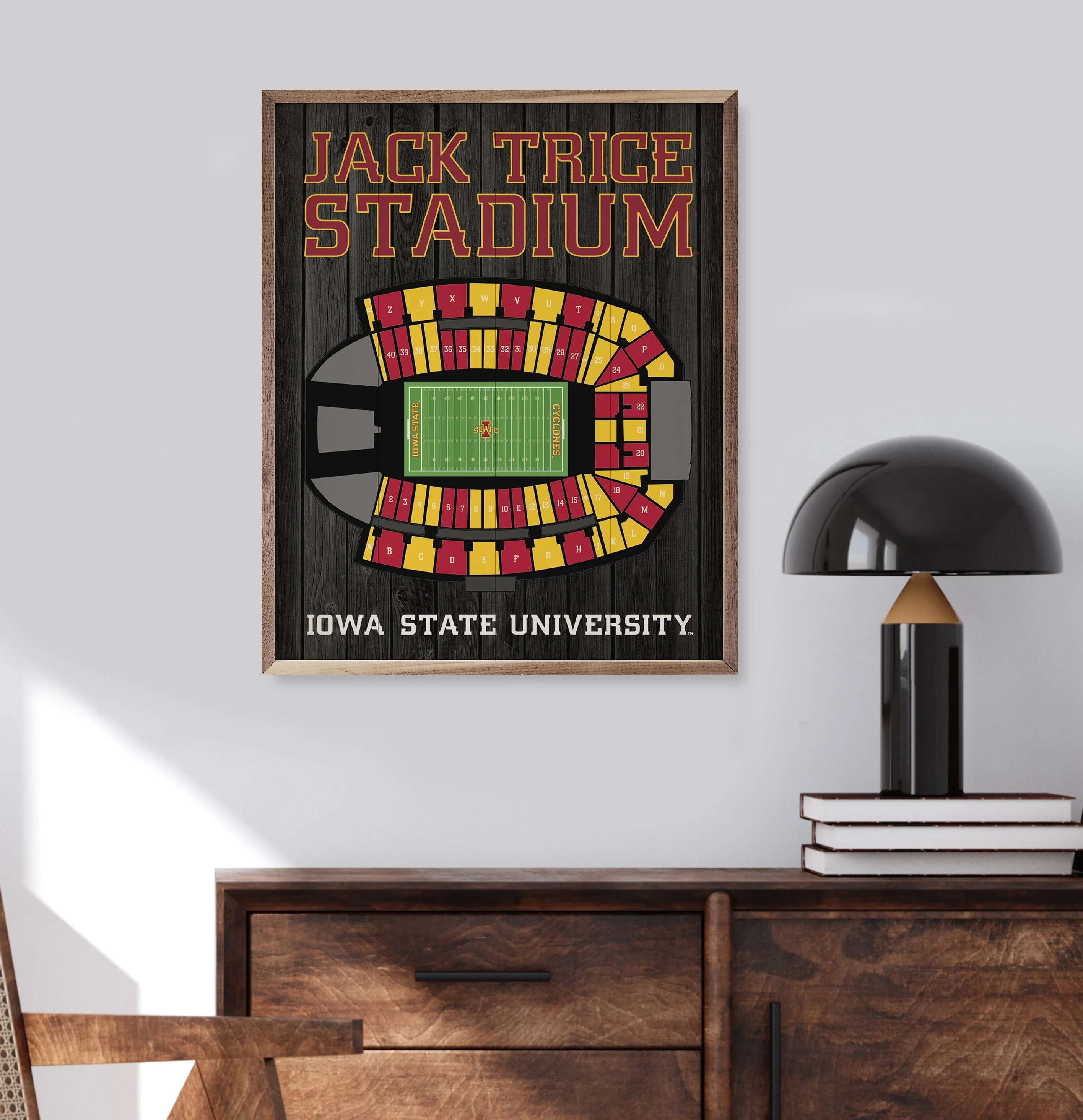 Stadium Seating Football Iowa State University Black - Image 3