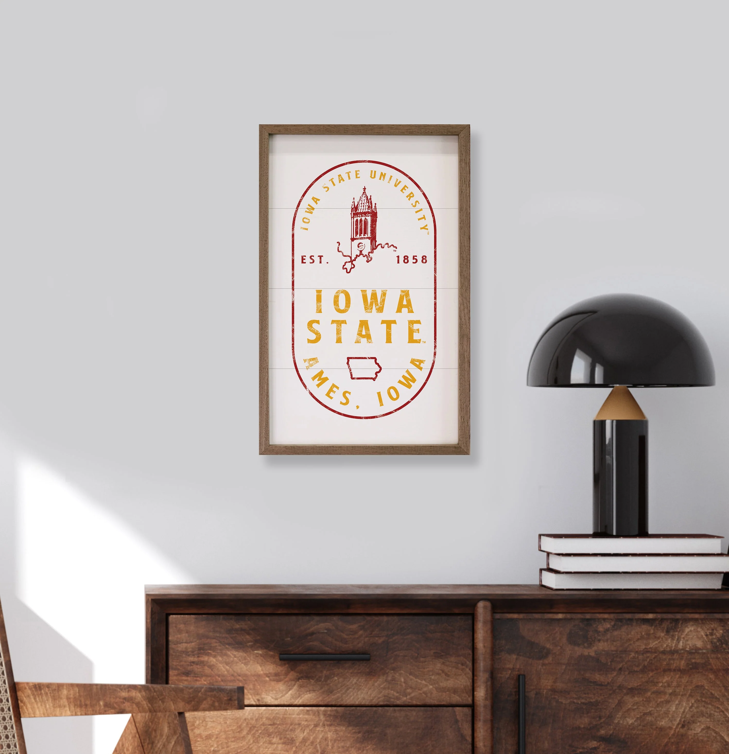 Stamp Poster Campanile Iowa State University - Image 3