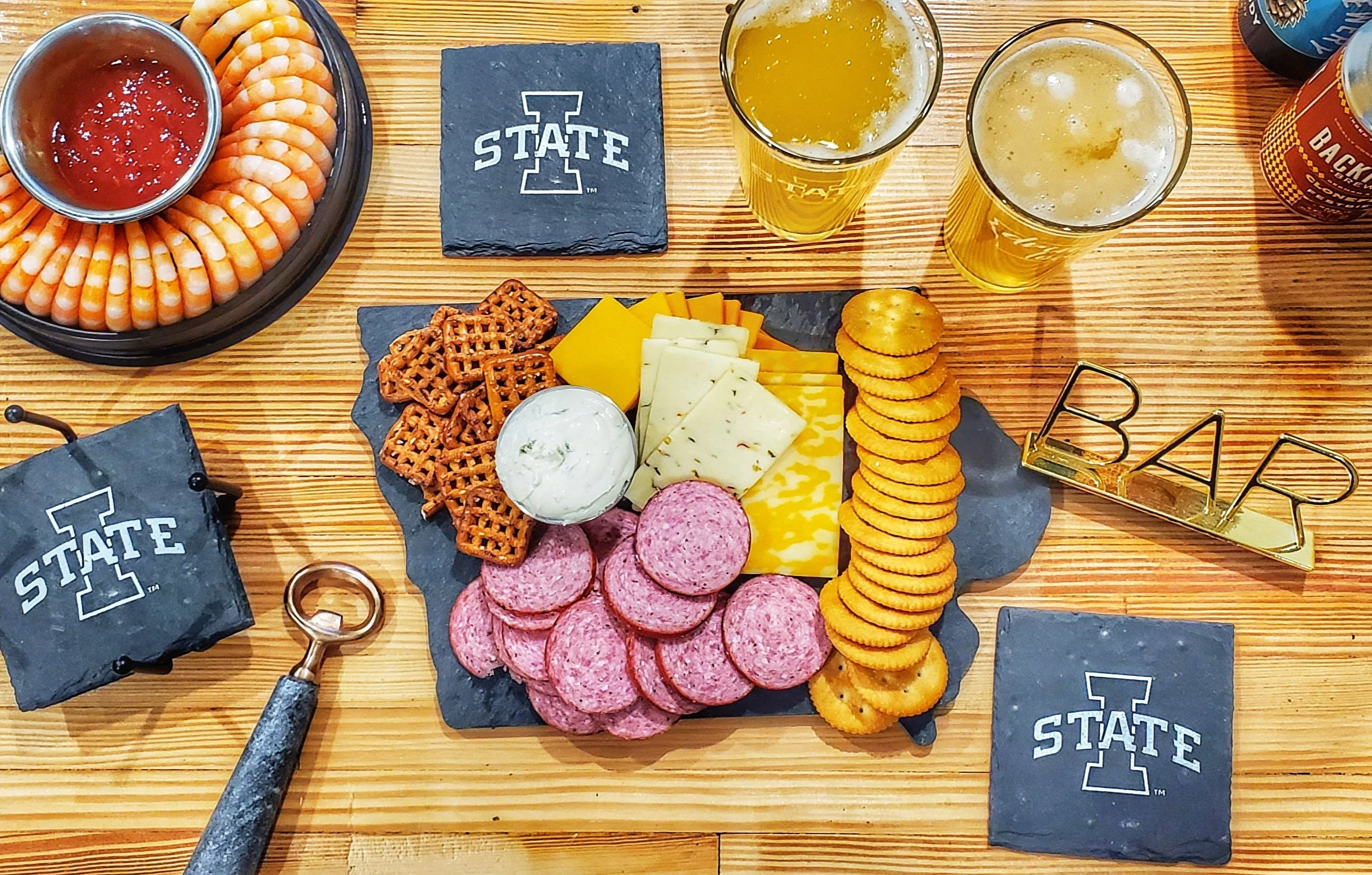 State of Iowa Cheese Board - Image 5