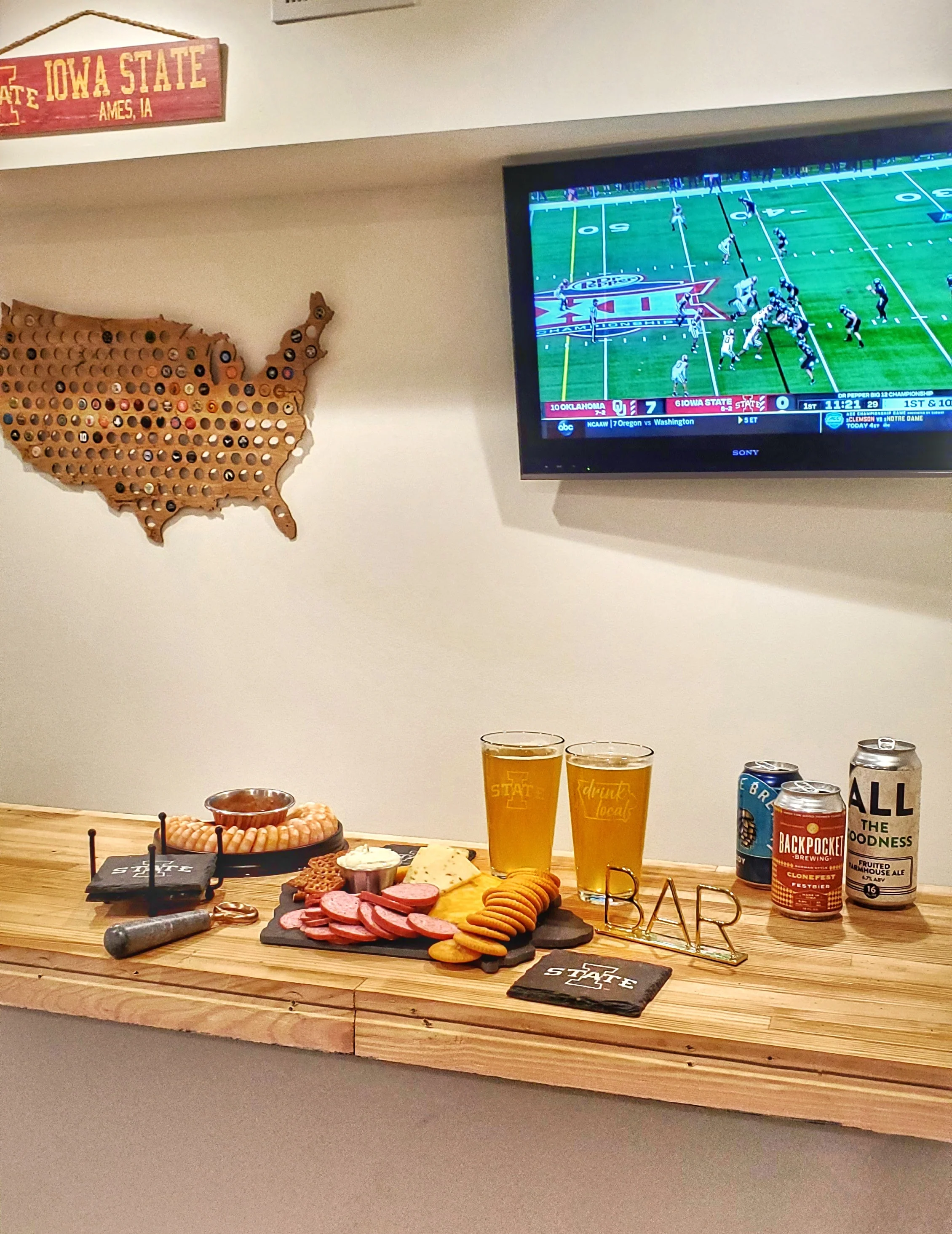 State of Iowa Cheese Board - Image 6