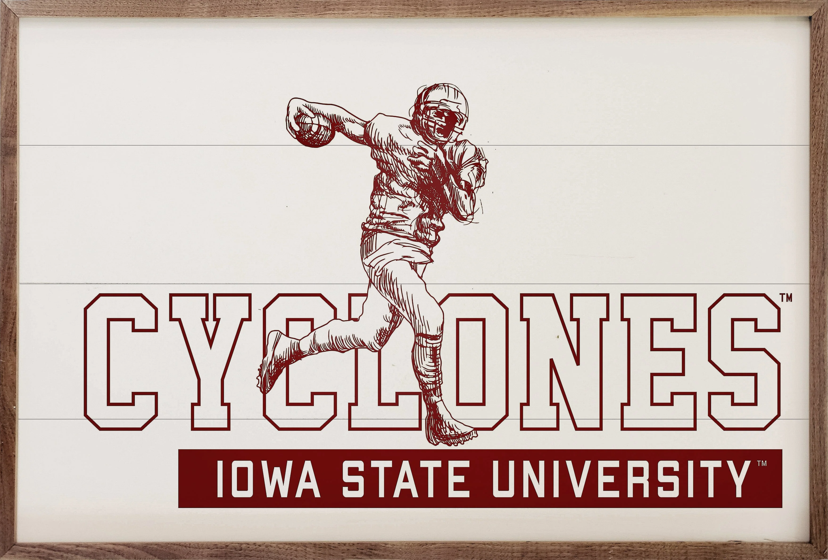 Vintage Football Iowa State University