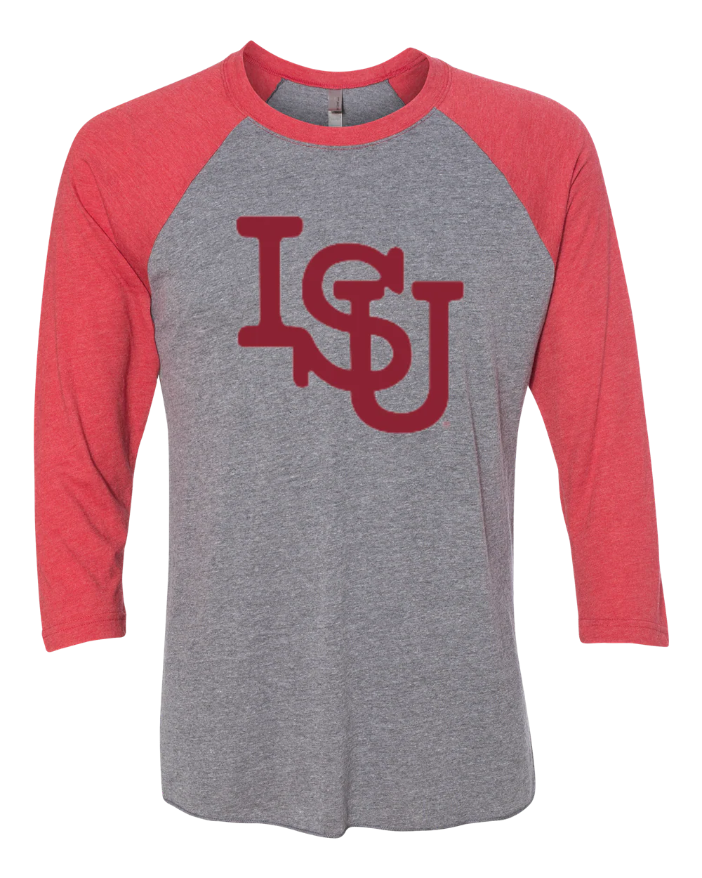 Vintage ISU - Three-Quarter Sleeve Raglan Tee - Image 3