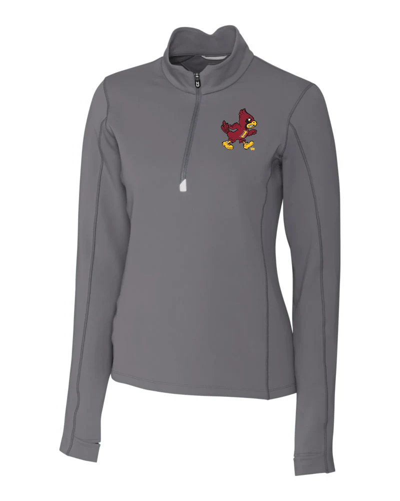 Walking Cy - Cutter & Buck 1/4 Zip Women's Pullover - Image 3