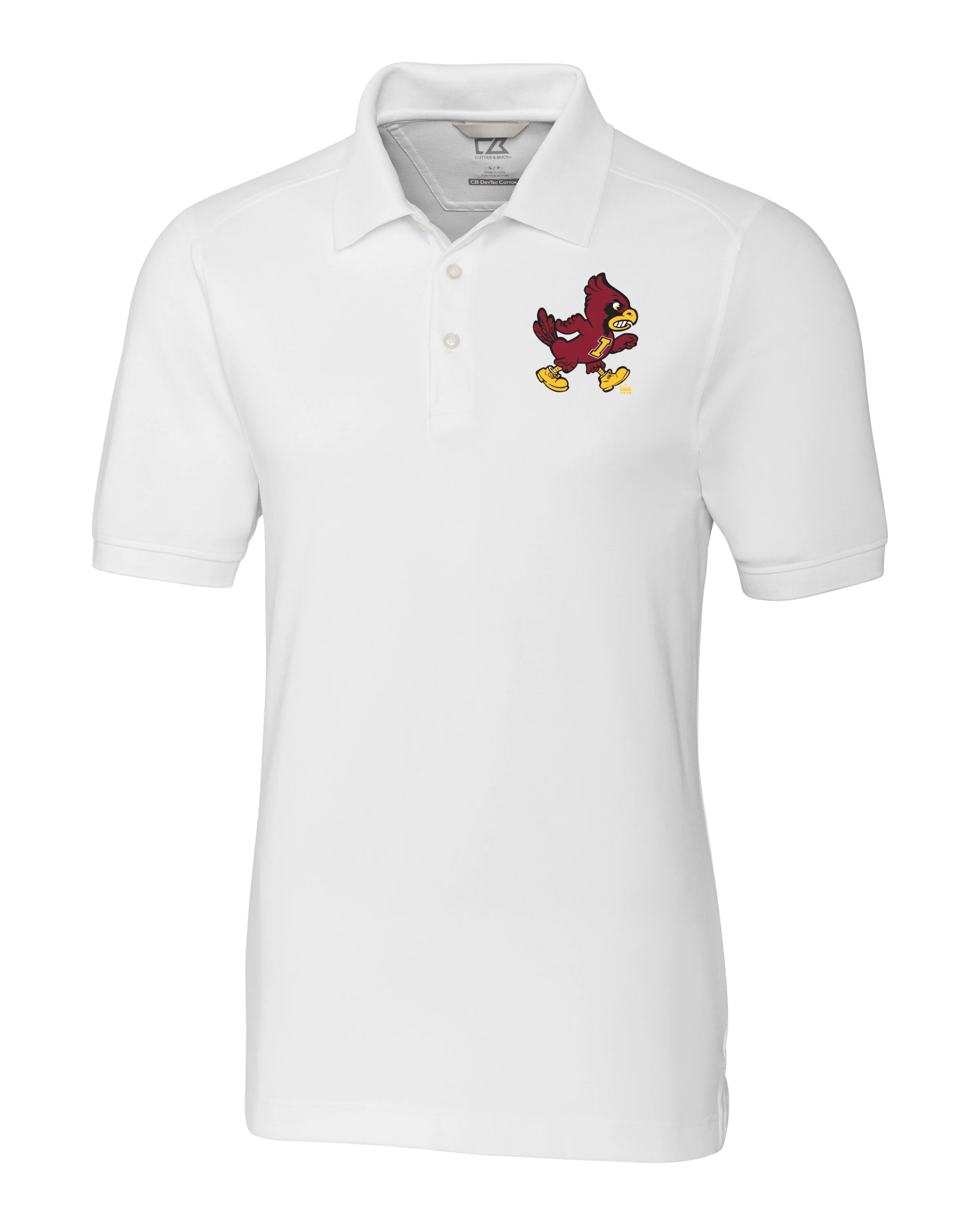 Walking Cy Cutter & Buck Advantage Tri-Blend Pique Mens - Big and Tall Polo - Image 4