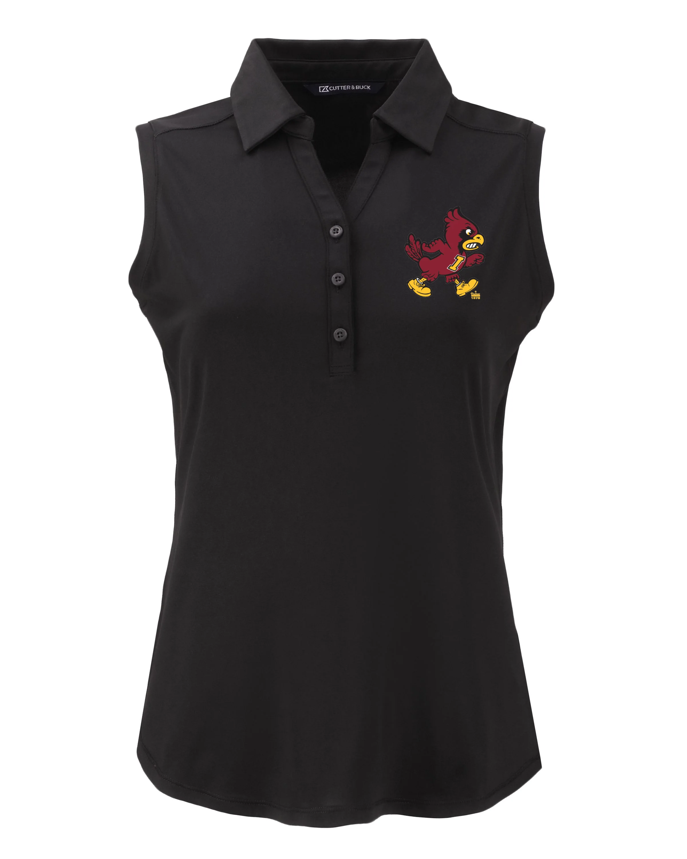 Walking Cy - Cutter & Buck Women's Sleeveless Polo - Image 3